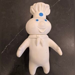 Vintage 1971 Pillsbury Doughboy "Poppin Fresh" Squeezable Rubber Toy Figure